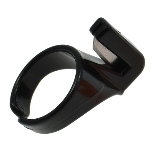 Anello Rasafilo (Nero, Misura Grande) # TC-RG02B
