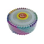 Plastic Ball Head Pins (40x12pcs) Various Colors