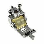 3-Needle Heavy Duty Rubber Wheel Roller Foot with Adjustable Guide