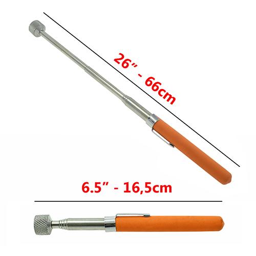 Imán Telescópico para Recuperar Objetos Metálicos - Extensión de 16,5 cm a 66 cm