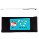 Wool or Tapestry (Smyrna) Needles with a Round-Tipped Design for Crafting PRYM # 124117 (25 Pcs)