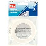 Support Droit-Fil Blanc 10mm x 10m - Lavable PRYM # 968235