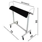 Four-Wheel Fabric Cutting Textile Trolley 40 x 80 x 80 (H) cm (Made in Italy)