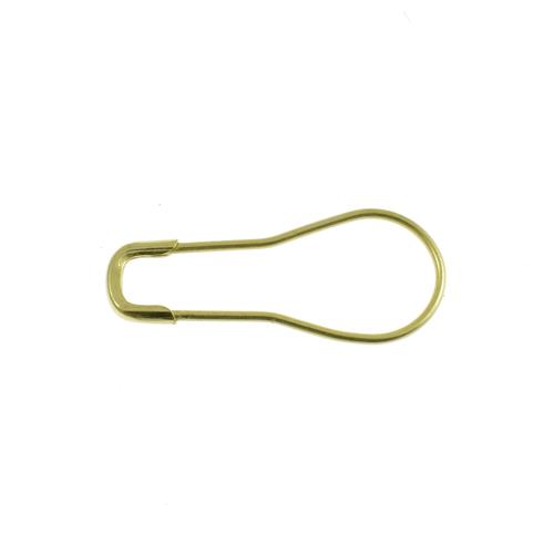 Épingle de Sûreté en Forme de Poire, 22 mm - OR - 1 000 pcs/sac