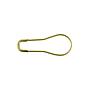 Épingle de Sûreté en Forme de Poire, 22 mm - OR - 1 000 pcs/sac