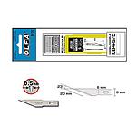 KB4-S/5 Olfa | Precision Blades for Professional Art Knife (5 pcs)