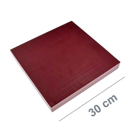 Ceppo Professionale per Pelle – 30x30 cm (12" x 12")