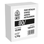 80/16 MAESTRI | Verzinkte Metallklammern für Manuelle und Elektrische Hefter – 13x16mm (Packung mit 10.000)