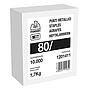 80/16 MAESTRI | Capse Metalice Zincate pentru Capsatoare Manuale și Electrice – 13x16mm (Pachet de 10.000)