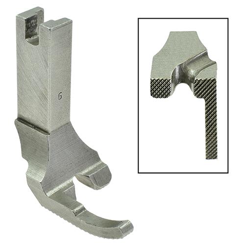 14017 | Piedino Posteriore Scanalato (Sinistro) ADLER 267 # 267TP (Made in Italy)