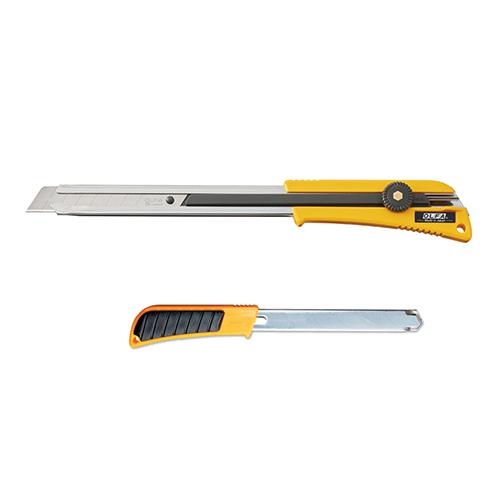 XL-2 Olfa | Extra-Long Cutter for Heavy-Duty Applications. Enhanced Reach and Secure Grip with Anti-Slip Rubber