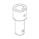 Punch Holder 1/4" for Ø 2.5mm (.098") Punch EASTMAN Automatic Cutting Systems S125, C125 # 54-26013-16 (Genuine)