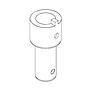 Punch Holder 9/16" for Ø 13/32", 7/16" Punches EASTMAN Automatic Cutting Systems S125, C125 # 54-26013-18 (Genuine)