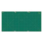 RM-CLIPS/2 (OLFA) | 70"x35" Continuous Grid, Double-Sided, Self-Healing Rotary Mat Set