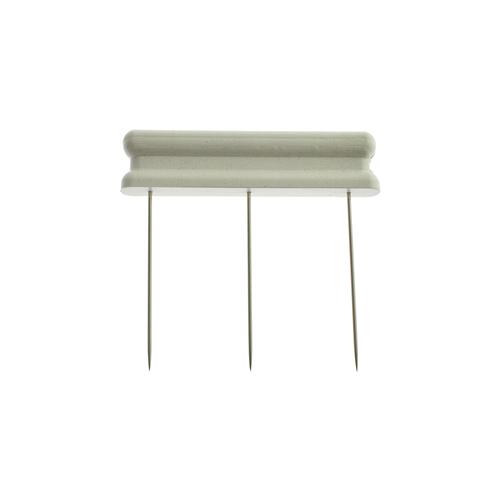 Needle Bar Featuring 3 Aligned Needles, Ø 0.9x40mm in Length