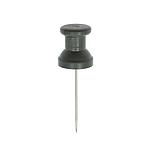 Alfiler con Cabeza de Plástico 25 mm, Ø 0,8 mm (Fabricado en Italia)