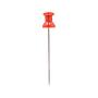Plastic Head Pin 60mm, Ø 1mm (Made in Italy)
