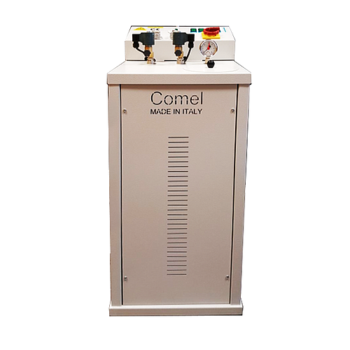 FB/F 6KW COMEL | Generador de Vapor Industrial, 6 Litros, con 2 Salidas de Vapor, 220 Volts (Made in Italy)
