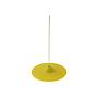 SPILLONE BASE PLASTICA GIALLA Ø 30 mm, LUNGHEZZA 45 mm - Ø 0,7 mm