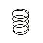 Spring for Grinder Collar KM RS-100 # S-153