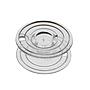 Plastic Bobbin BROTHER # 136492-001 (XA3811-05) (XA3812-051)