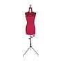 Adjustable Dummy with Tripod - Woman - Sizes: 42 to 54  - RED - Made In Italy

