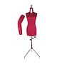 Adjustable Dummy with Arm and Tripod - Woman - Sizes: 42 to 54  - RED - Made In Italy 