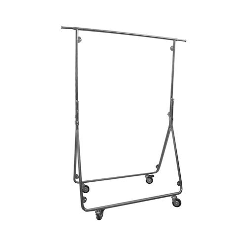 STAND PIEGHEVOLE - RUOTE DIAM.80 - H 156 CM LARGHEZZA DA 98 CM A 158 CM