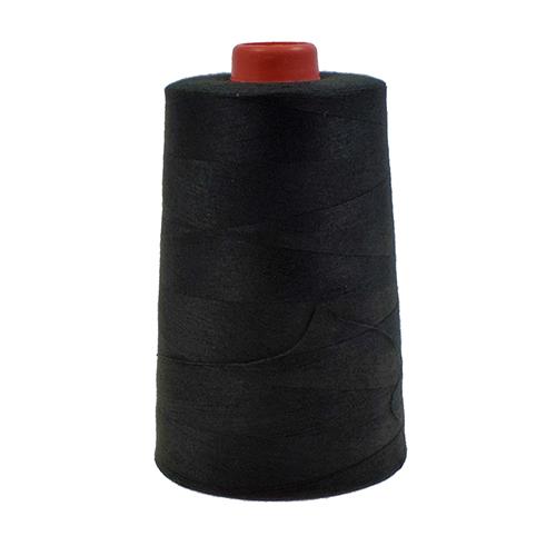 Nero | Rocca Filato Poliestere, 10000 yards/Cono (9144 Metri)