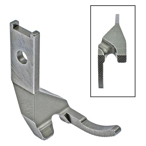 Outer Piping Presser Foot 7mm, Needle on the Left, for Corded Hemming NECCHI, PFAFF (Made in Italy)