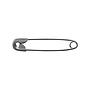 Spille Sicurezza - 37,5 mm - ARGENTO - con Nichel (SCATOLA 864 PZ)