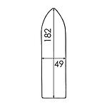 Semelle Renforcée en PTFE pour Fer à Repasser APRIPIEGA 2F; MACPI 070; TREVIL F014