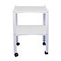Trolley for Unika - White Color - Tabletop Dimensions 41x27cm Comel