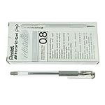 Silver Gel Roller Pen Ø 0,8 mm (12 Pcs) (PENTEL)