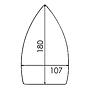 Reinforced PTFE Soleplate for Iron CISSEL (Old)