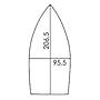 Reinforced PTFE Soleplate for Iron NAOMOTO CDP 410; 420; CNP 410